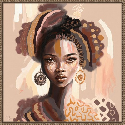 Amanti Art Amara by Bella Eve Canvas Wall Art Print Framed