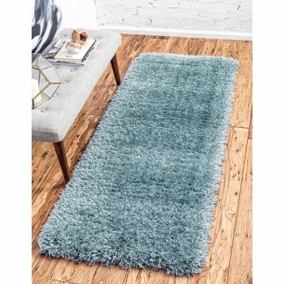 Marilyn Monroe Opulence Shag Collection Area Rug - Silver Screen