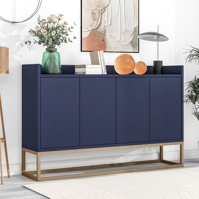 Modern Sideboard Buffet Cabinet with Extra Storage for Dining Room and Entryway
