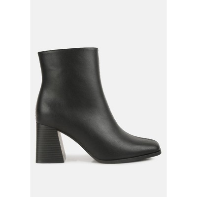 Cox Cut Out Block Heeled  Chelsea Boots Women