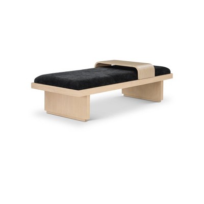 Meridian Furniture,Arlington Chenille Fabric Bench