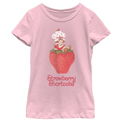 Girl's Strawberry Shortcake Cutie on a Strawberry T-Shirt