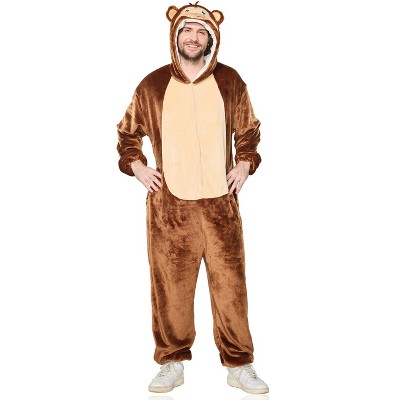 Seeing Red Little Monkey Adult Costume, XX-Large