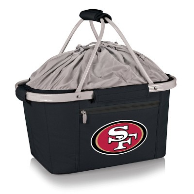 Picnic Time NFL Team Metro Basket Collapsible Tote Black - 19.53qt