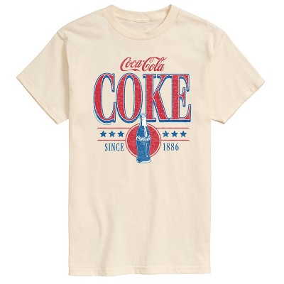 Men's - Coca-Cola - Patriotic Coke Collegiate Short Sleeve Graphic T-Shirt