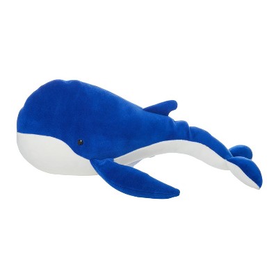 Manhattan Toy Velveteen Wistful Whale Sea Life Toy Stuffed Animal