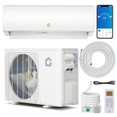 9000 BTU Mini Split Air Conditioner, Wifi Enabled 20 SEER2 230V Ductless AC Unit Cool up to 450 Sq. Ft, Inverter Ductless Air Conditioner,White
