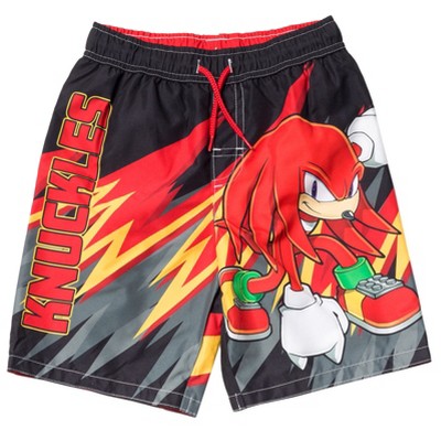 Sonic the Hedgehog Swim Trunks Bathing Suit UPF 50+ Little Kid to Big Kid