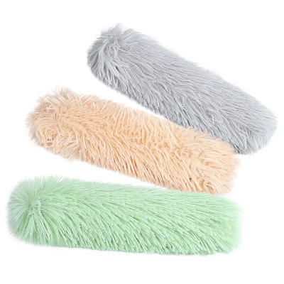 Itopfox 3 Pack Cat Toys with Crinkle Sound & Catnip, Soft Plush Kitten Kicker for Indoor Play, Promotes Exercise & Hunting Instincts
