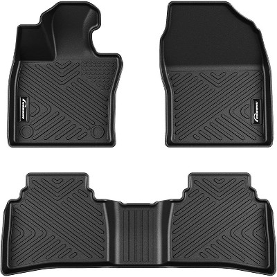 All-Weather Floor Mats for 2023-2025 Toyota Pri-us/Prime - TPE Anti-Skid Liners, Custom Fit