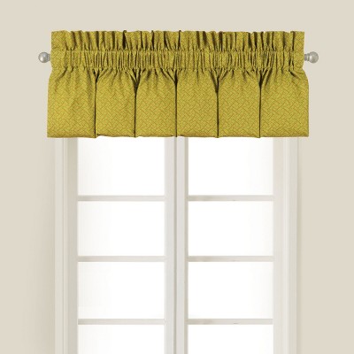 C&F Home Colonial Williamsburg Barbados Sunset Green Window Valance