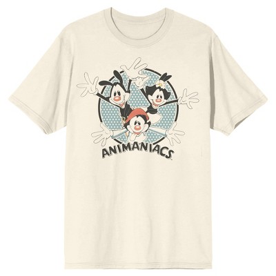 Animaniacs Jazz Hands Men's Natural Ground T-shirt