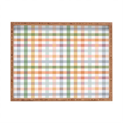Ninola Design Countryside Gingham Picnic Rectangular Tray - Deny Designs