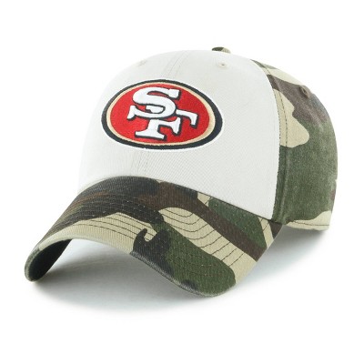 NFL San Francisco 49ers Militant Camo Clean Up Hat