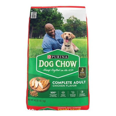 Purina Dog Chow with Real Chicken Adult Complete & Balanced Dry Dog Food