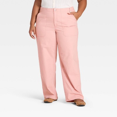 Women's Mid-Rise Straight Leg Cargo Pants - Universal Thread™
