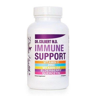Immune Support Capsules Divine Health by Dr. Colbert - 90 Veggie Capsules