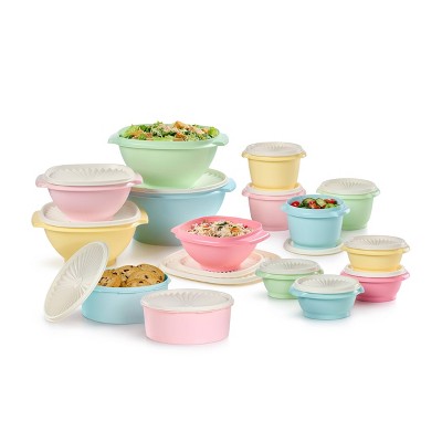 Tupperware 30pc (set of 15) Heritage Food Storage Container Set