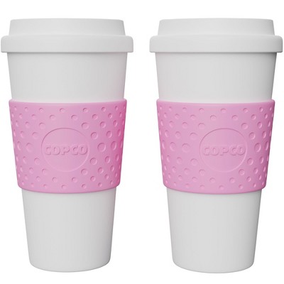 Copco Acadia Travel Mug, Bubble Gum - 2-Pack