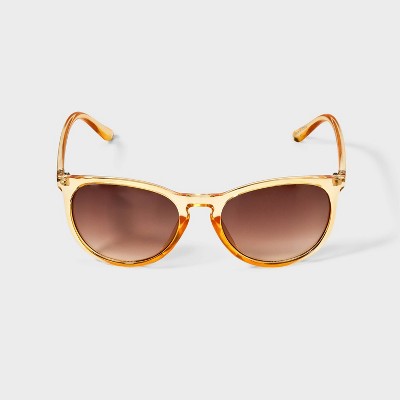 Women's Classic Round Sunglasses - Shade & Shore™ Yellow