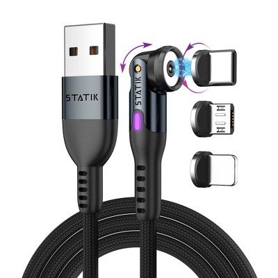 STATIK 360-Degree Nylon Charging Cable