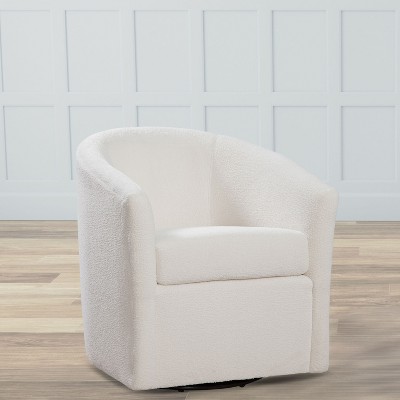 CAVINAS Modern Accent Chair Barrel Chair Comfy Chair Sofa Chair Reading Chair for Living Room, Bedroom