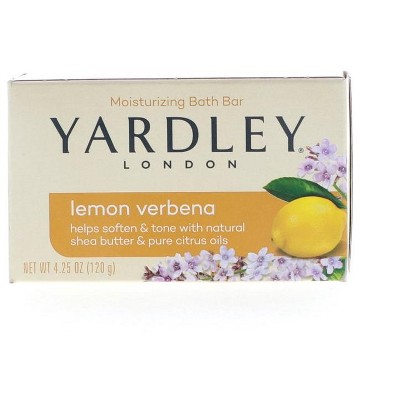 Yardley Lemon Verbena Bath Bar, 4.25 oz