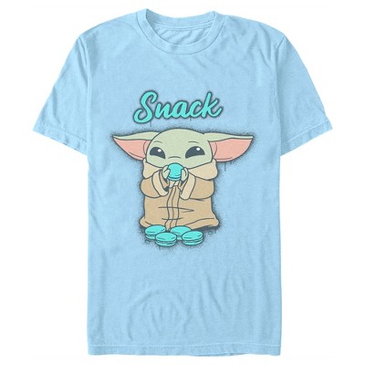 Men's Star Wars: The Mandalorian Grogu Snack Cookies T-Shirt