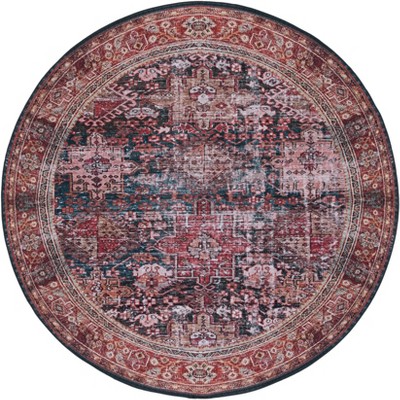 Tucson Vintage Persian TSN114  Machine Washable Skid-Resistant Stain Resistant Non-Shedding Power Loomed Indoor Rugs - Safavieh