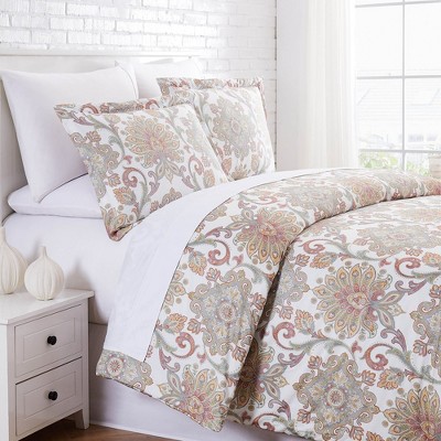 Southshore Fine Living Serenity 300 Thread-Count 100% Cotton Sateen Duvet Cover Set with Shams