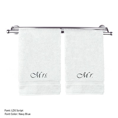 BC BARE COTTON Luxury Hotel & Spa Mrs and Mr Towel Set Wedding Engagement
