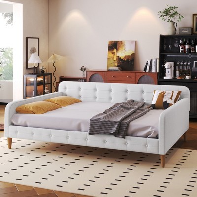 KTMBDW Daybed, Luxury Tufted Button Daybed, Upholstered Daybed Frame, Sofa Bed for Bedroom Living Room