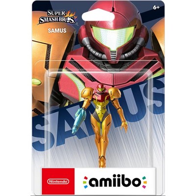 Samus amiibo – Super Smash Bros Fighter – Works with Switch, Wii U, 3DS – Collectible Figure