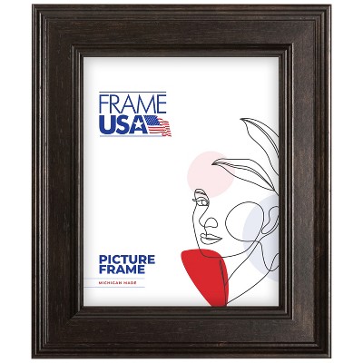 Café Beveled 9X12 inch Espresso Single Image Picture Frame