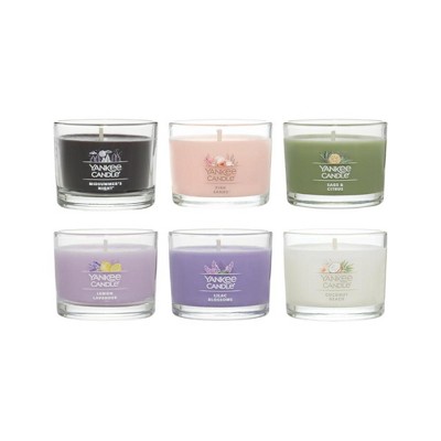 Yankee Candle Minis Jar  Coastal Harmony Variety Pack  6 ct Variety Pack