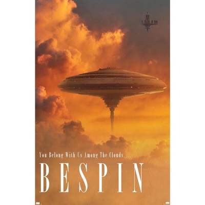 Trends International Star Wars: Bespin - Visit Bespin by Russell Walks 23 Unframed Wall Poster Prints