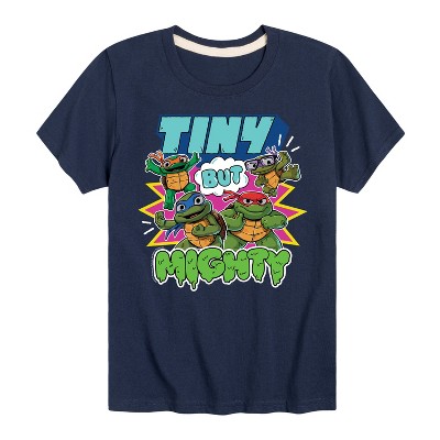 Boys' - Teenage Mutant Ninja Turtles Mutant Mayhem - Tiny But Mighty Short Sleeve Graphic T-Shirt