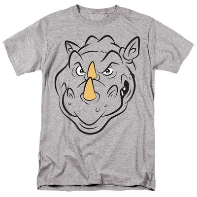 Men's Teenage Mutant Ninja Turtles Rocksteady Face T-Shirt
