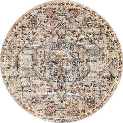 Nuloom Marley Traditional Medallion Fringe Indoor Area Rug