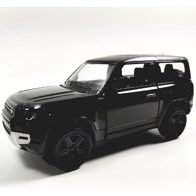KiNSMART - Land Rover Defender 90 1:36 Scale 5" Die Cast Metal Model Toy SUV (Jet Black)