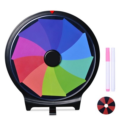 WinSpin 10"/12"/20"/24" Prize Wheel Spinning Game Tabletop / Dual-Use Whirl of Fortune Eagle