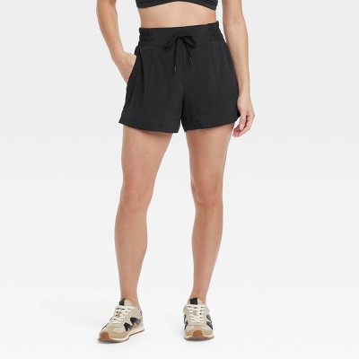 Women's Woven Mid-Rise Shorts 4" - All In Motion™