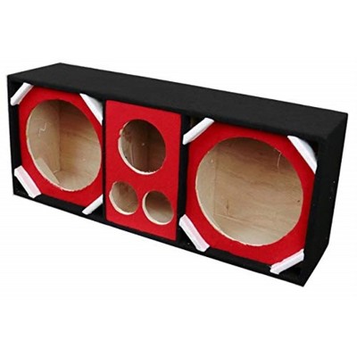 DJL BRAZIL 2 12" 2 TW 1 HORN RED CHUCHE D12T2H1RED