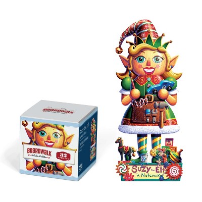 Suzy the Elf Nutcracker - Boardwalk Wooden Puzzle