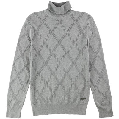 Tasso Elba Mens Diamond Knit Pullover Sweater