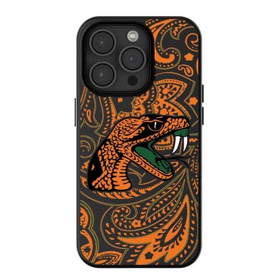 Keyscaper NCAA SWAC Universities Paisley MagSafe Compatible Cell Phone Case for Apple iPhone