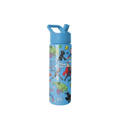 Simple Modern 22oz Summit Avengers Water Bottle Blue
