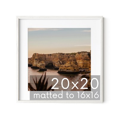 Haus and Hues Oak Wood Single Picture Frame with Plexiglass Cover