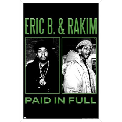 Trends International Eric B. & Rakim - Paid In Full Framed Wall Poster Prints