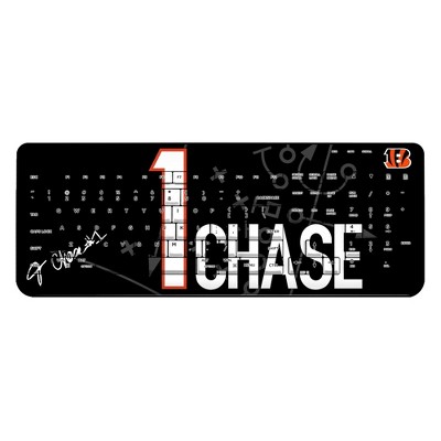 Keyscaper NFL Cincinnati Bengals Players Game Tactic Wireless USB Keyboard